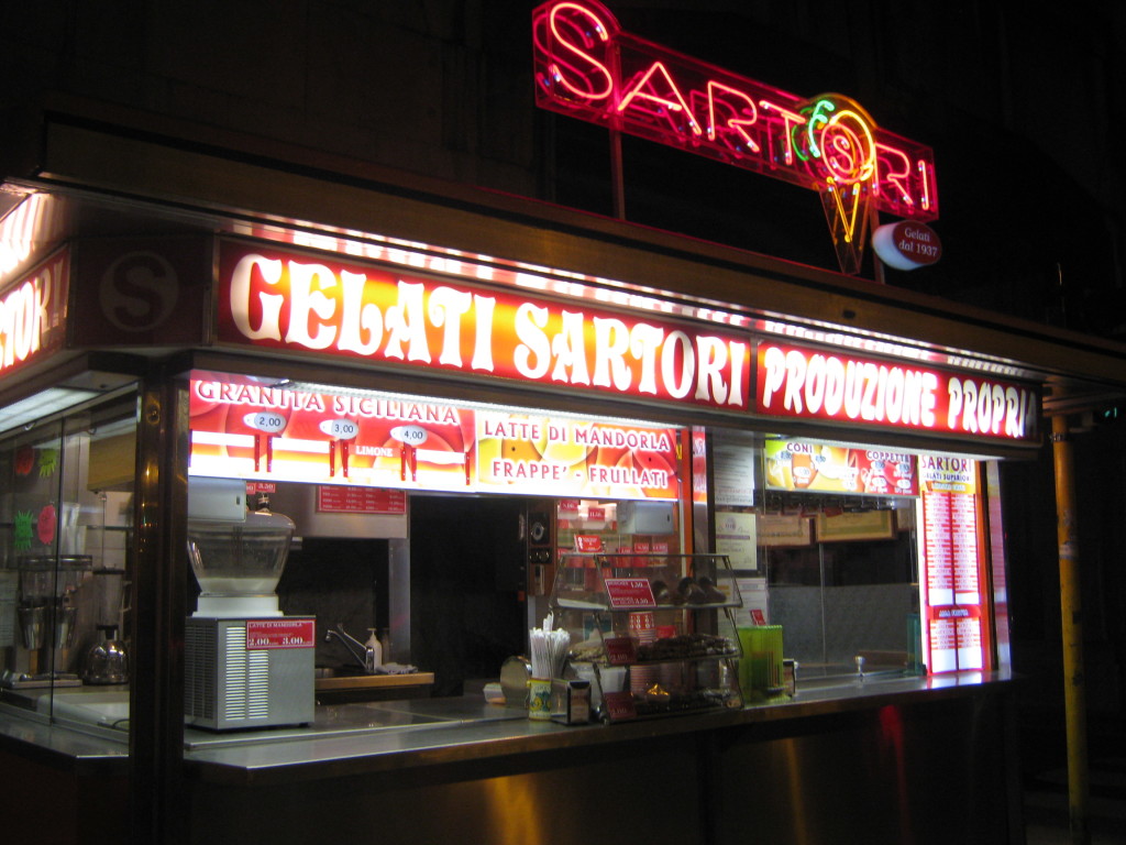 Sartori, Milano