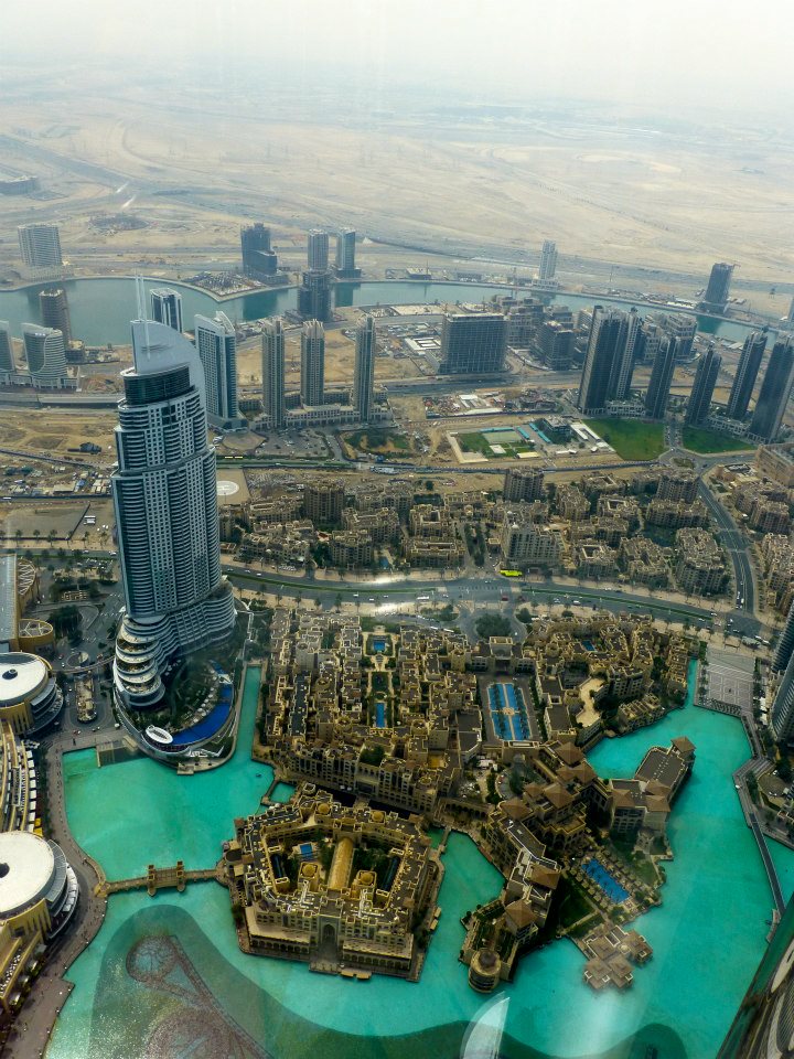 Vista dall'alto, Burj Khalifa