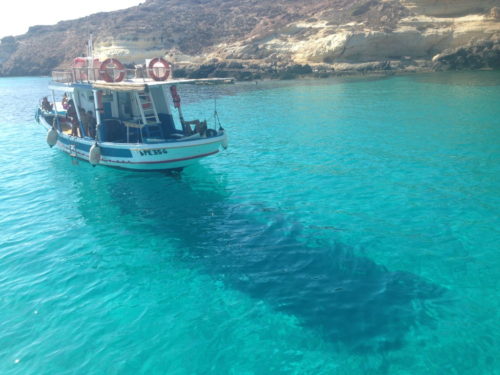 Escursione barca, Lampedusa