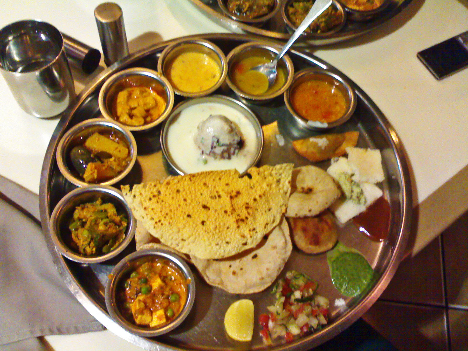 Thali, Cucina, India