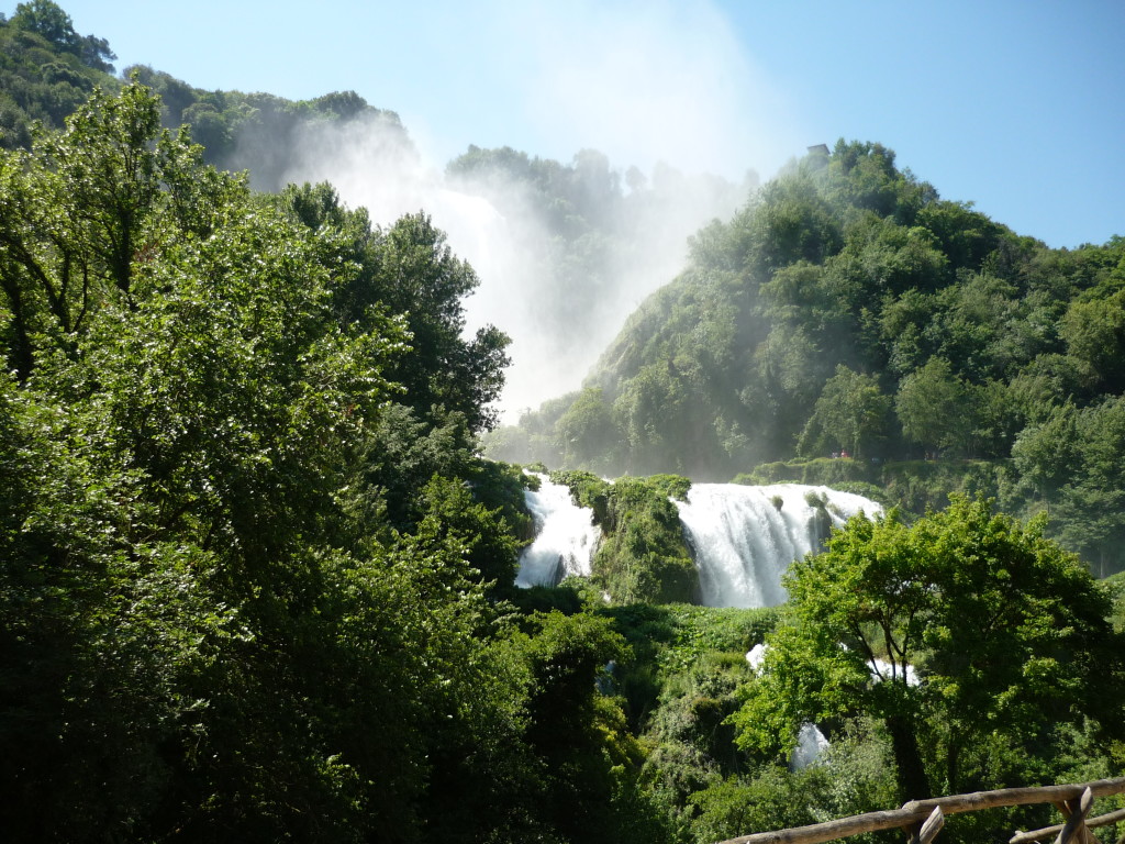 Terni, Umbria, Cascate Marmore