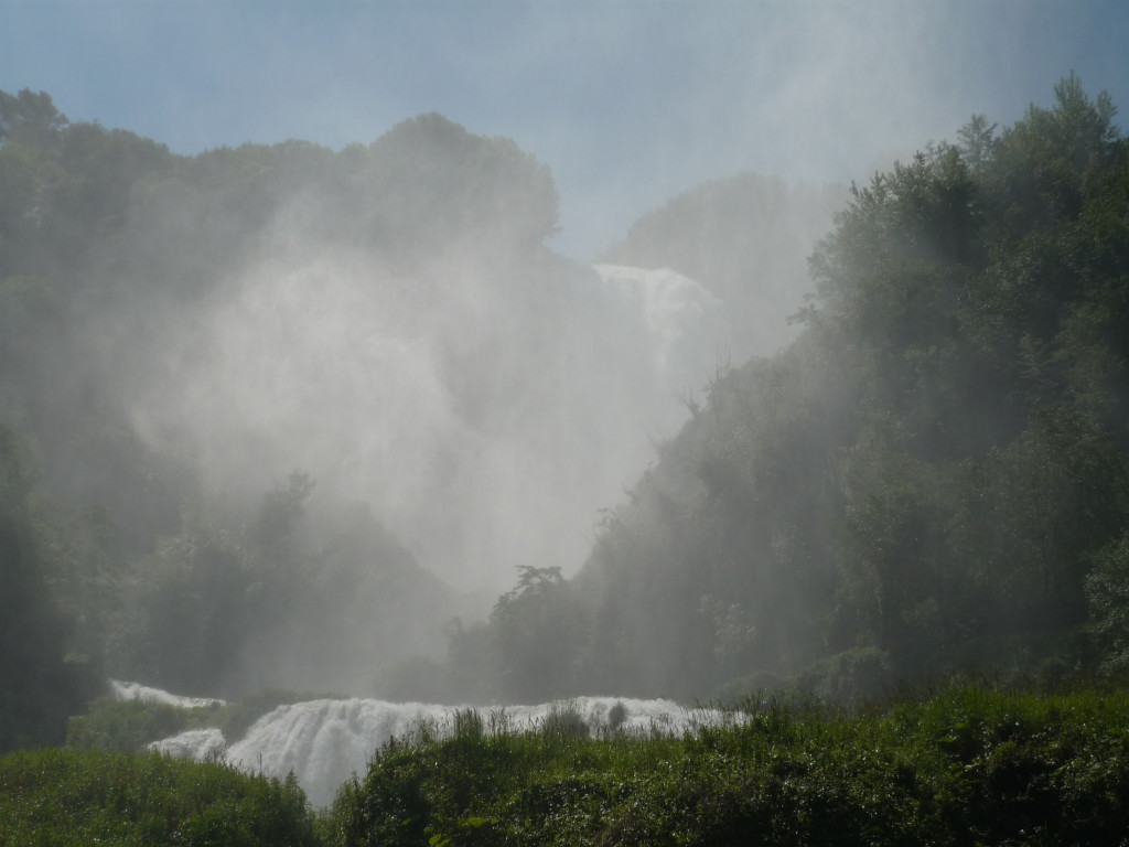 Terni, Umbria, Cascate Marmore