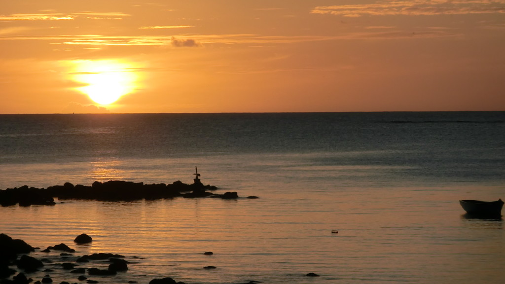 Tramonto, Mauritius, spiagge