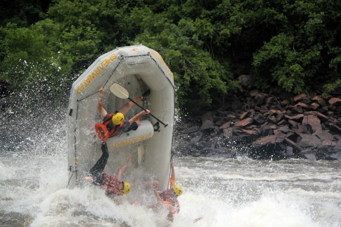 Rafting, Zambesi, Africa